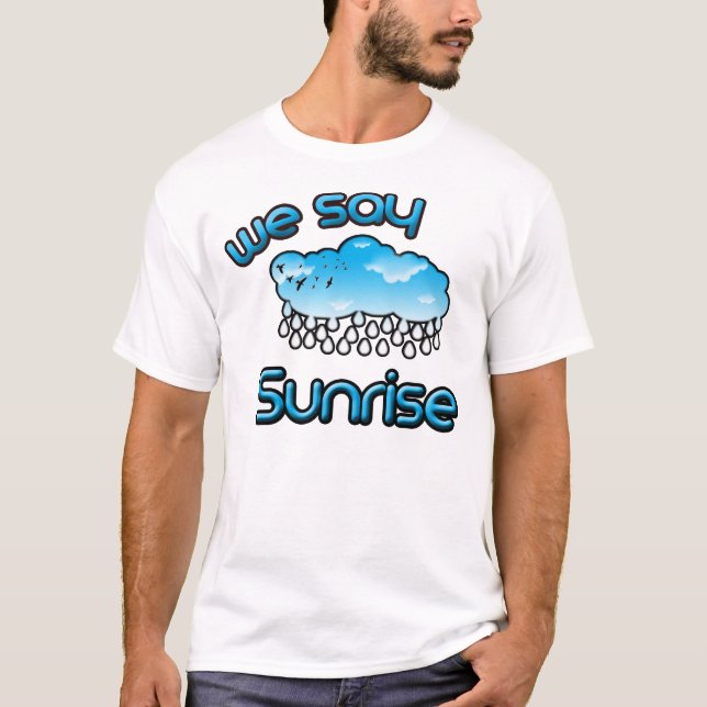 In den Wolken T-Shirt (Vorderseite)