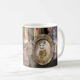 In der Antike wurden Katzen als Götter verehrt... Kaffeetasse