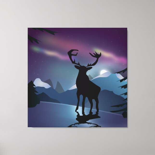In der Aurora Leinwanddruck (Vorderseite)
