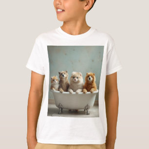 In der Badewanne lebende Tiere T-Shirt