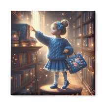 In der Bibliothek - Blue Magnet