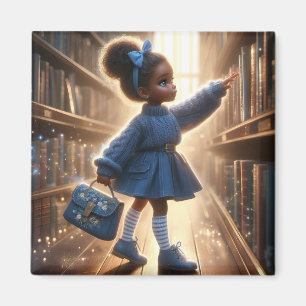 In der Bibliothek - Blue Magnet
