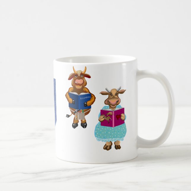 In der Bibliothek Kaffeetasse (Rechts)