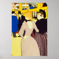 In der Diskothek von Toulouse Lautrec, Vintage Kun