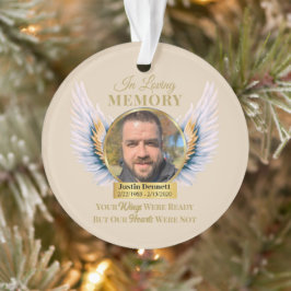 In der Erinnerung waren Ihre Wünsche bereit Foto Ornament