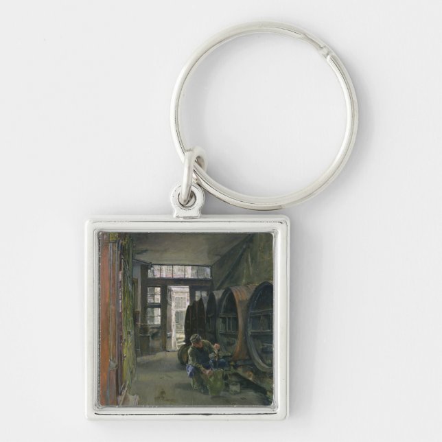 In der Essig-Fabrik in Hamburg, 1891 Schlüsselanhänger (Vorne)