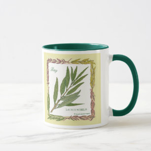 In der Garten ~ Lorbeerblatt-Tasse Tasse