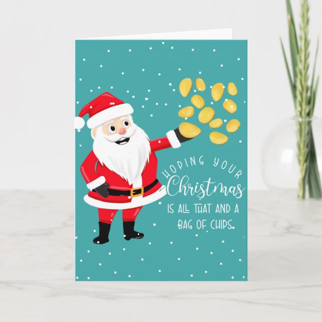 in der Hoffnung, dass Ihr Weihnachten ist all das  Karte (Vorderseite)