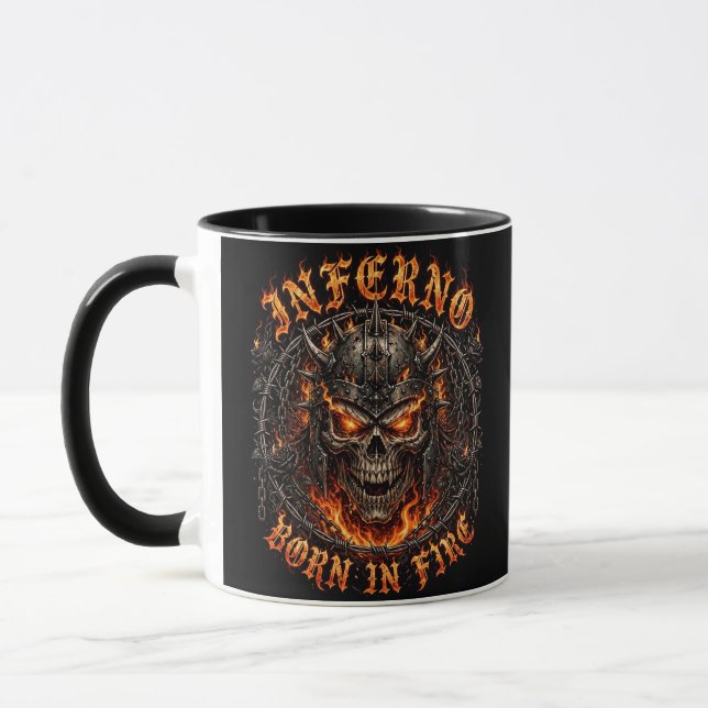 In der Hölle geboren Tasse (Links)