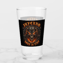 In der Hölle geborene Feuer-Tasse | Feuriger Dämon Glas