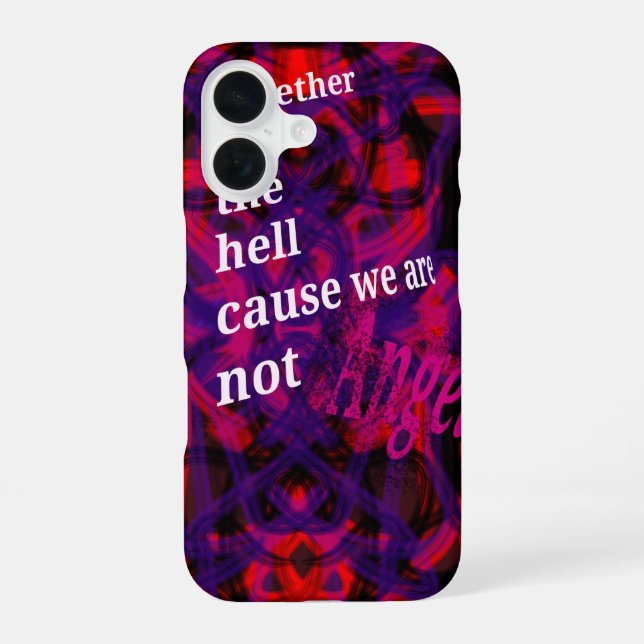 In der Hölle  iPhone 16 Hülle (Rückseite)