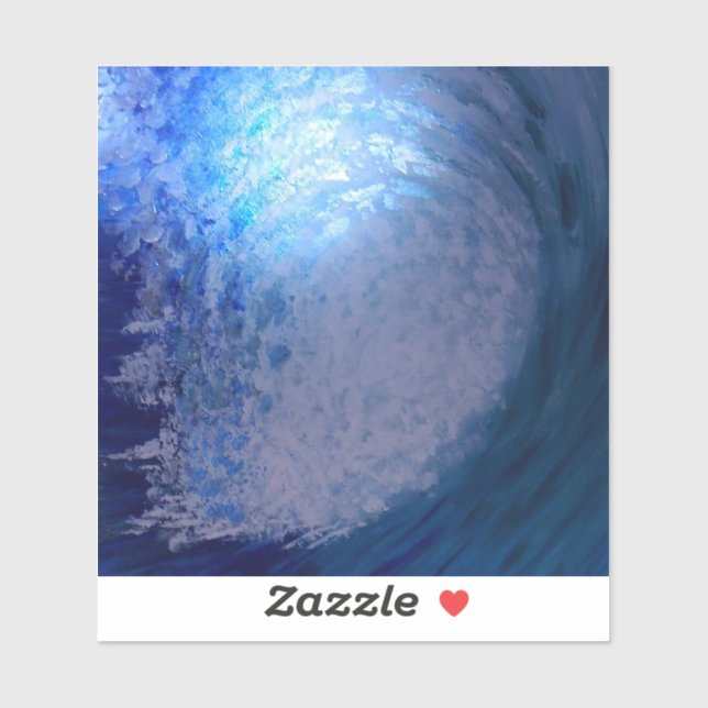 In der Kurve Aufkleber (Blatt)