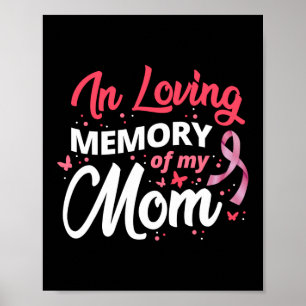 In der Liebe Erinnerung an meine Mama Brustkrebs B Poster