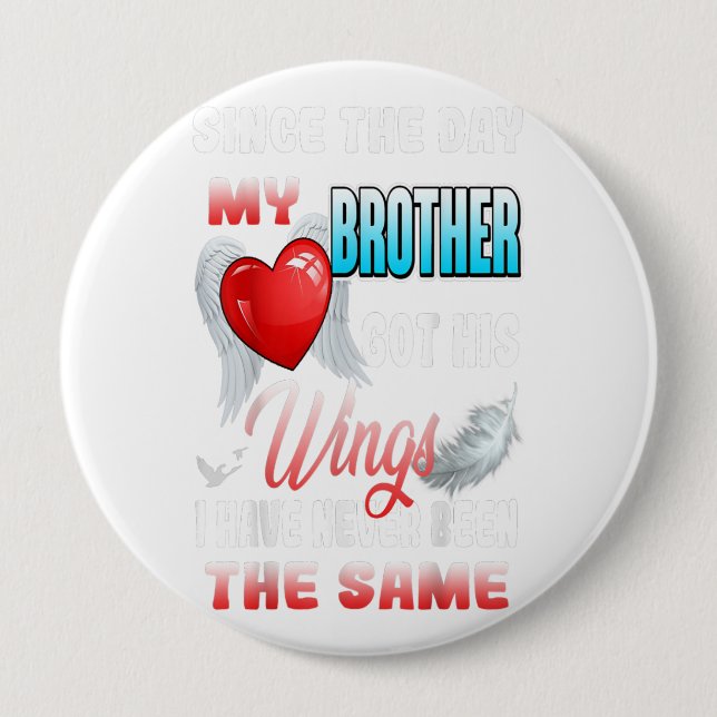 In der Liebe Erinnerung an meinen Bruder für sein  Button (Vorderseite)
