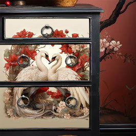 In der Liebe Romantisches Bohemisches Handwerk Vin Seidenpapier