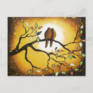 "In der Liebe" von der ursprünglichen Kunst Postkarte