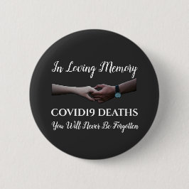 In der liebenden Erinnerung an COVID19 Todesfälle, Button