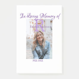 In der liebevollen Erinnerung an den Speicher-Keep Post-it Klebezettel