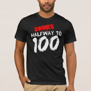 IN DER MITTE zu 50. GEBURTSTAG 100 T - Shirt