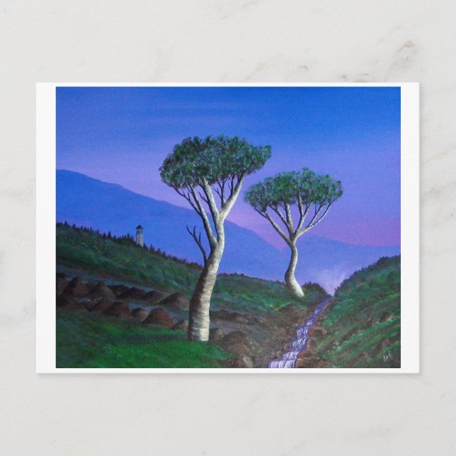 In der Nähe der DMZ Südkorea Postkarte (Vorderseite)