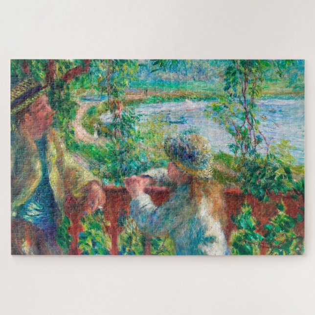 In der Nähe des Sees von Renoir Impressionist Male (Horizontal)