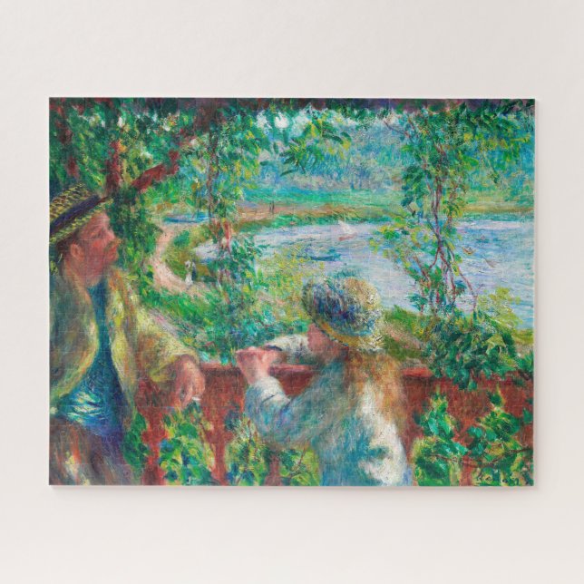 In der Nähe des Sees von Renoir Impressionist Male (Horizontal)