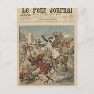 In der Nähe von Casablanca die Goumiers Postkarte