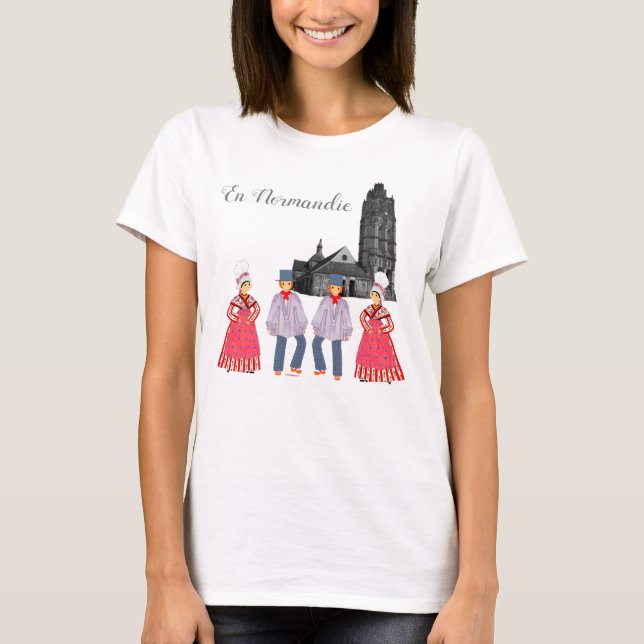 in der Normandie, Frankreich T-Shirt (Vorderseite)