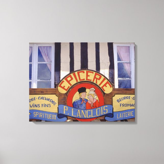 In der Normandie Leinwanddruck (Vorderseite)