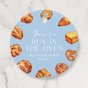 In der Ovenbrotdusche ist ein Bun. Geschenkanhänger