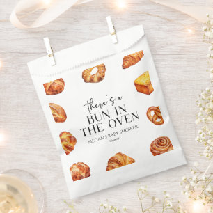 In der Ovenbrotdusche ist ein Bun. Geschenktütchen