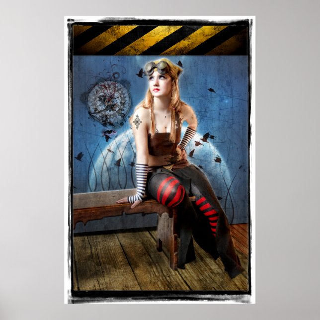 In der Raumfahrt Poster (Vorne)