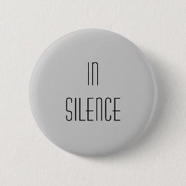 In der Ruhe--Graues modernes Button