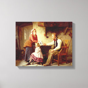 In der Schande 1875 (Öl auf Leinwand) Leinwanddruck