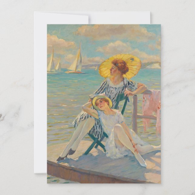 In der Sonne | Edward Cucuel (Vorderseite)