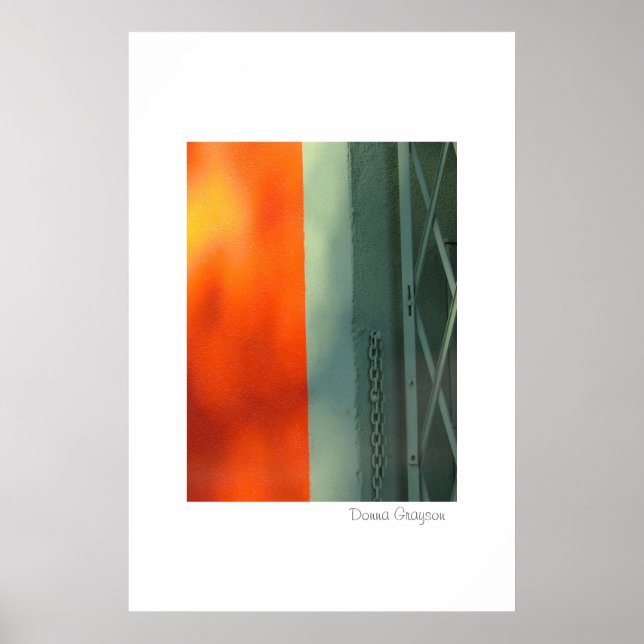 In der Stadt Poster (Vorne)