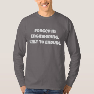 In der Technik geschmiedet, um Shirt zu überdauern