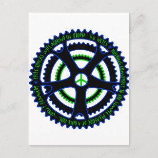 In der Utopie werden sich die Zyklen abbilden Postkarte