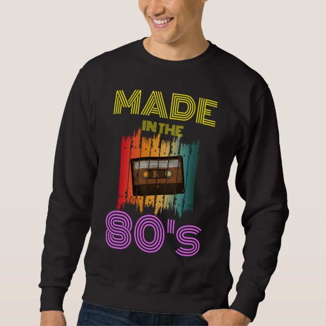 IN DER VINTAGEN KASSETTE DER 80ER JAHRE SWEATSHIRT (Vorderseite)