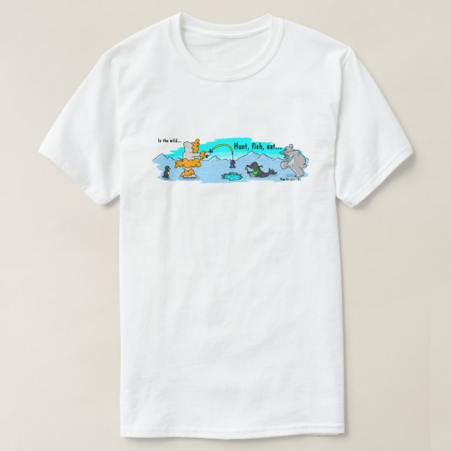 In der Wildnis... T-Shirt (Design vorne)