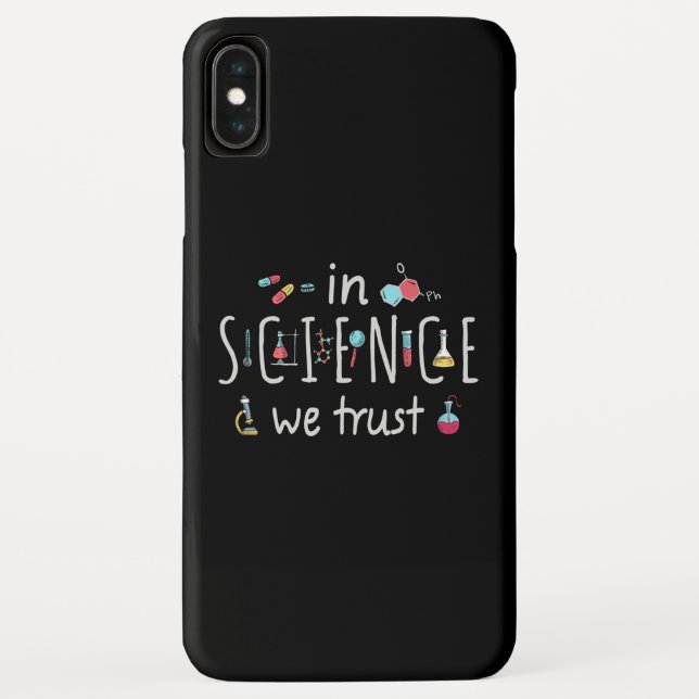 In der Wissenschaft vertrauen wir Case-Mate iPhone Hülle (Rückseite)