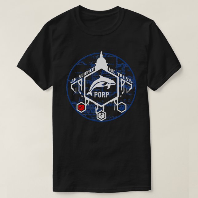 In der Wissenschaft vertrauen wir T-Shirt (Design vorne)
