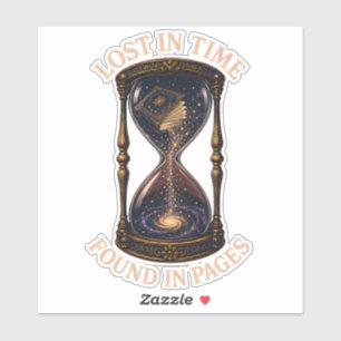 In der Zeit verloren, in Seiten gefunden Sticker