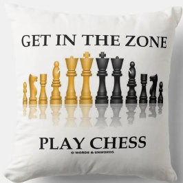 In der Zone spielen Schachratgeber Schach Set Stüc Kissen