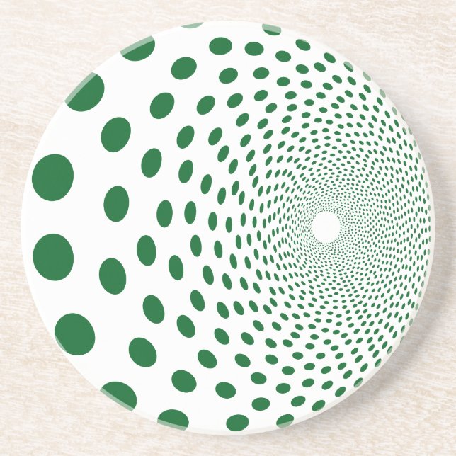 In die Augen-Untersetzer Getränkeuntersetzer (Vorne)