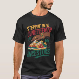 In die jüdische Afro-Frau Schwarze Mädchen eintret T-Shirt