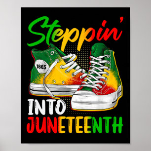 In die Juneteenth Afro Woman Black Girls Sn Poster