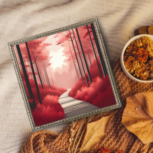 In die Krimson-Wälder Fotodruck