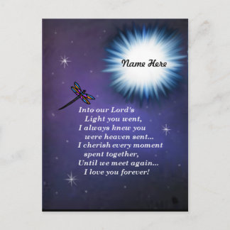 In die Lichthupe der Libellen Postkarte