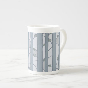 In die Tasse der China des grauen Knochens aus Hol